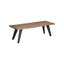 Knoxville 54" Bench in Smoked Acacia