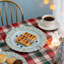 Ensemble de 6 assiettes en plastique