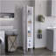 Armoire de rangement avec balais et quatre tablettes Laska