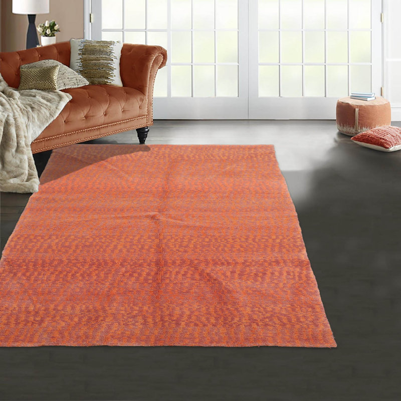 Tapis unique corail 3 pi x 5 pi 11 po Siwar