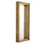Magenta Flat Engineered Wood Beveled Wall Mirror-62068662