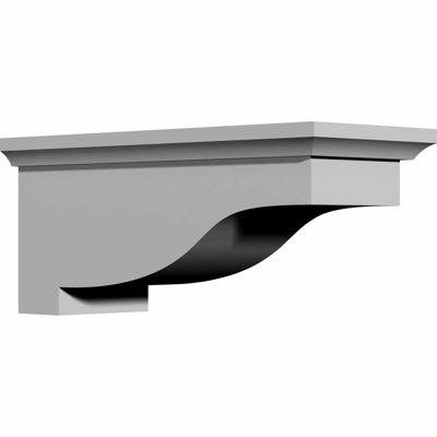 Support / corbeau en uréthane H 5,875 po x l 6 po x P 13 po Dublin