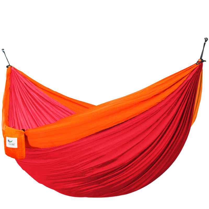 Lucia Double Camping Hammock, Double, Black / Sand