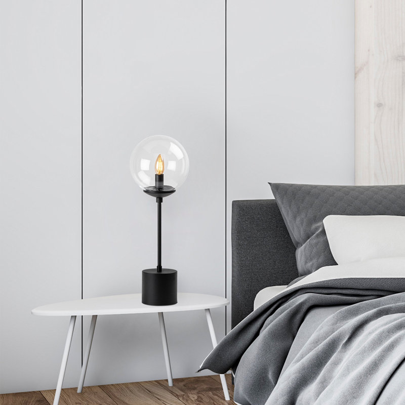 Lampe de table Bono, Transparent