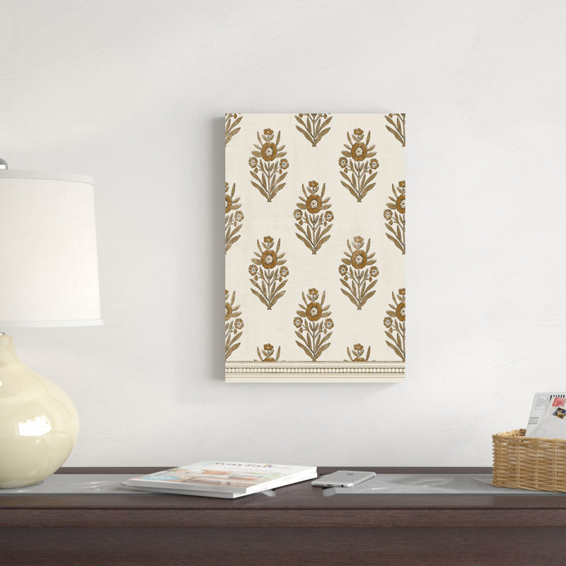 Impression en bloc Blooms II, H 18 po x l 12 po x P 1,25 po