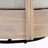 Maris Coastal Modern Acacia Wood Outdoor Swivel Club Chair with Cushioned Seat-804493052