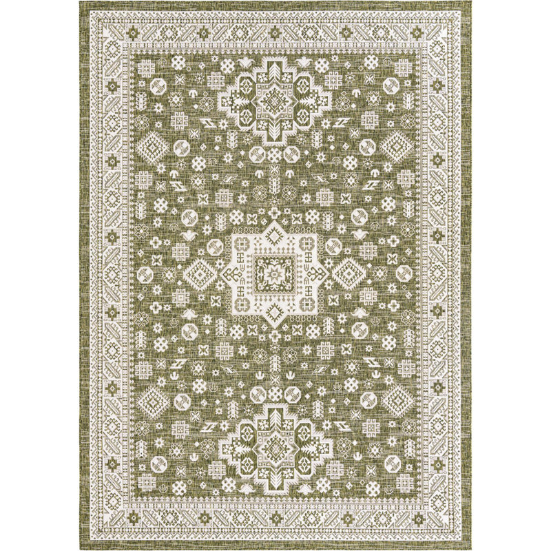 Tapis d'extérieur Chand, Rectangle 10 pi x 14 pi