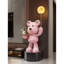 Élément de décoration chic et adorable petit ours en résine