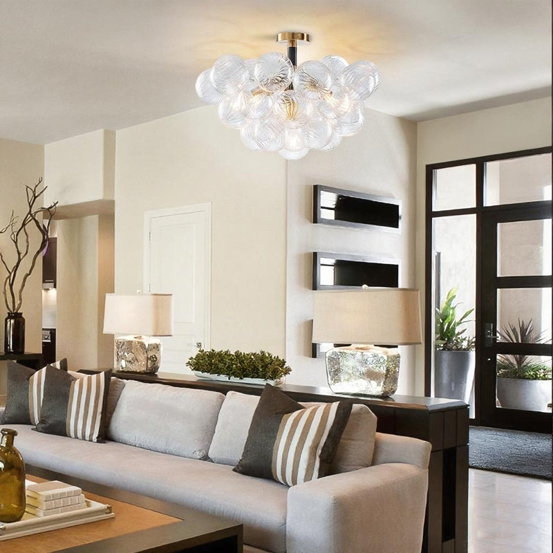 6 - Light Dimmable Chandelier