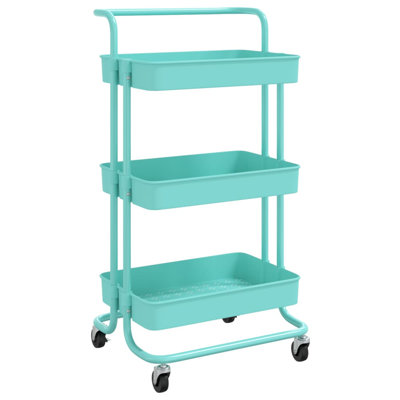 Monterius Metal Bar Cart by Rebrilliant