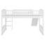 Lit mezzanine simple avec glissoire et échelle