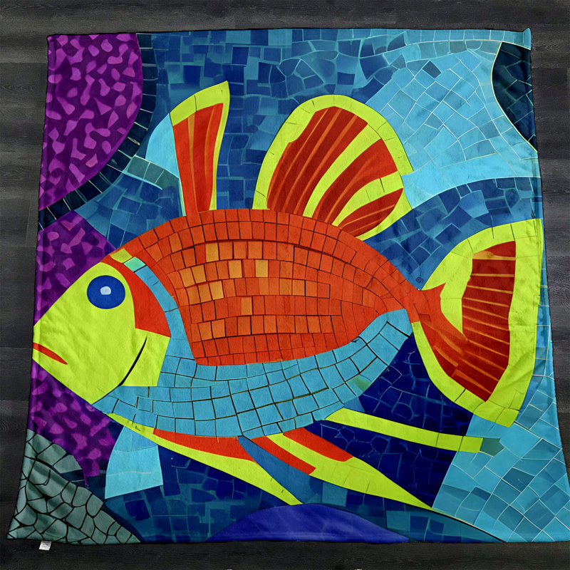Throw Blanket, 68" W x 80" L