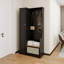 Arbre d'entrée avec banc, armoire de rangement, convient au salon, au vestibule, au cabinet de chambre à coucher, au cabinet de salon, au cabinet de vestibule, au cabinet naturel