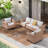 5 - Person Outdoor Seating Group With Cushions