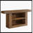 63" Console Table, 3-Tier Farmhouse Entryway Table With U-Shaped Base