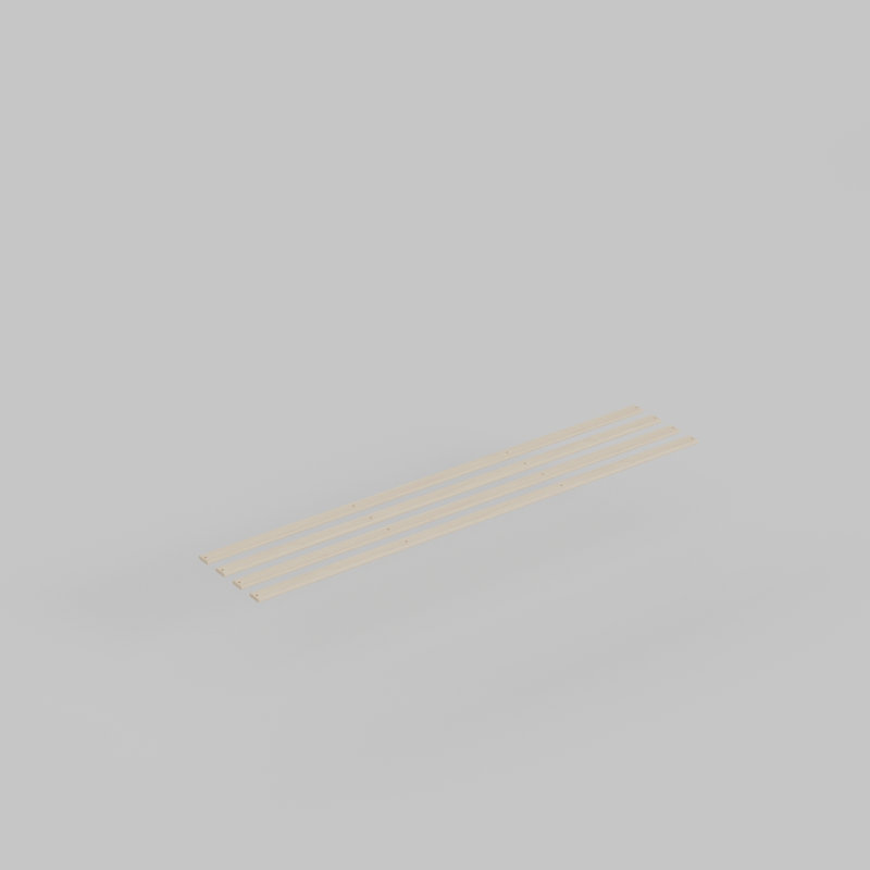 Wood bone strips - fixed strips