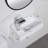 MOHOME 10'' Ceramic Rectangular Bathroom Sink-86125644