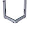 Ayianna Rectangular Coffee Table for Living Room, White Marble Glass Top Center Table