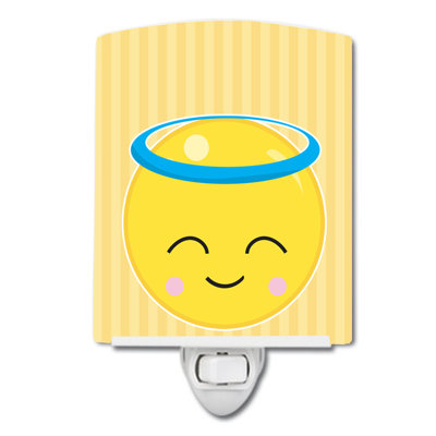 Angel Face Ceramic Night Light