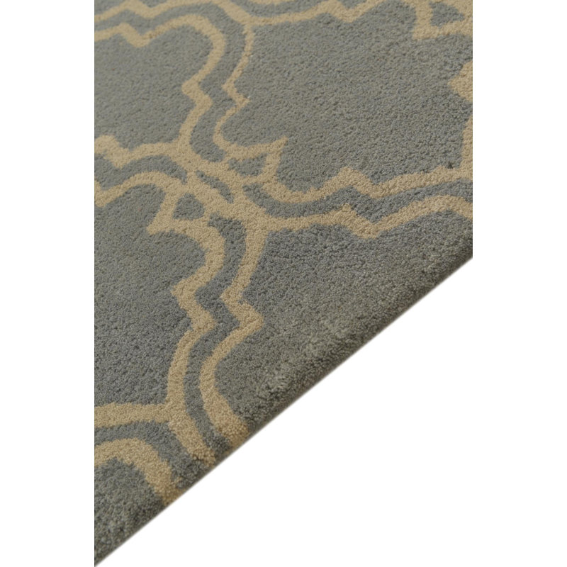 Tapis gris clair 5 x 8 Pharris