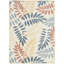 Floral Indoor/Outdoor Ivory Blue Area Rug-837826512