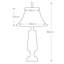 Cazares Metal Table Lamp