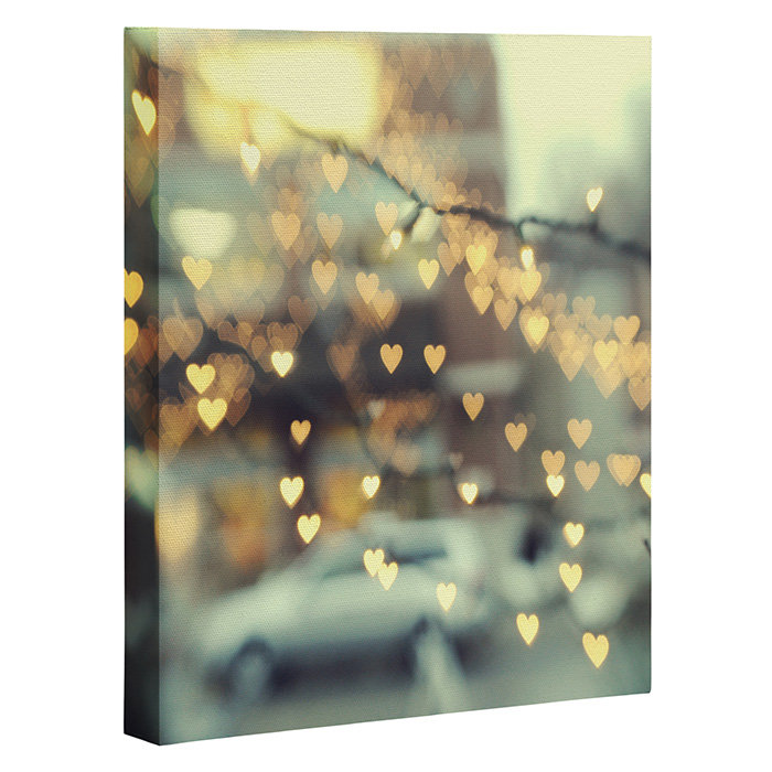 « holding on love », impression, H 10 po x l 8 po x P 1 po, Toile