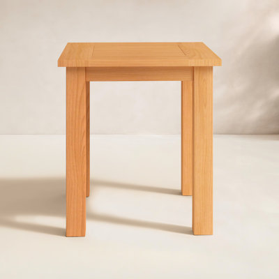 Echols 20" Teak Patio Side Table
