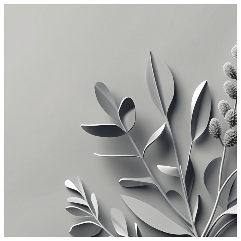 Jeté en molleton Leaves - Jetés naturels pour canapés ou lits, 60 po L x 80 po H