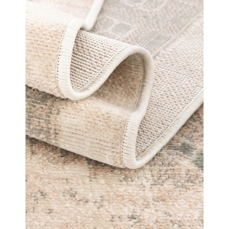 Tapis gris Edvardas, Rectangle 6'1" x 9'