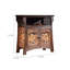 Armoire d'appoint en bois massif Teisha