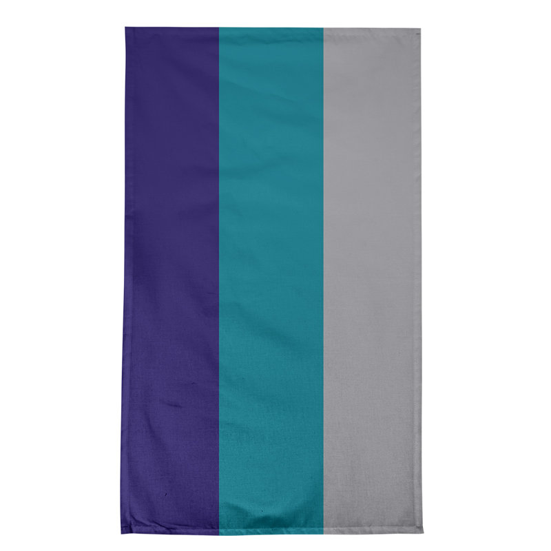 Torchon Football, Dark Purple/Teal/Gray Basketball, Coton