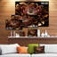 «Brown Fractal Flower», impression-35124937-35124943