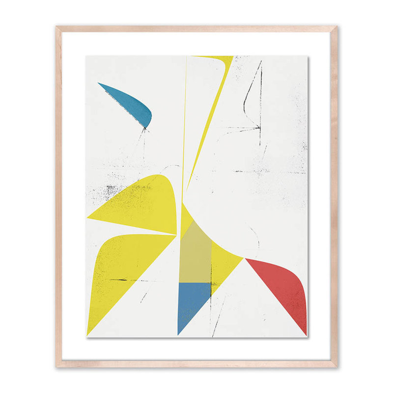 Mirbel par Bangbouh Studio - impression encadrée, Naturel, H 40 po x l 33 po x P 2,5 po