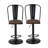 Anirvin Adjustable Height Counter Stool with Metal Frame