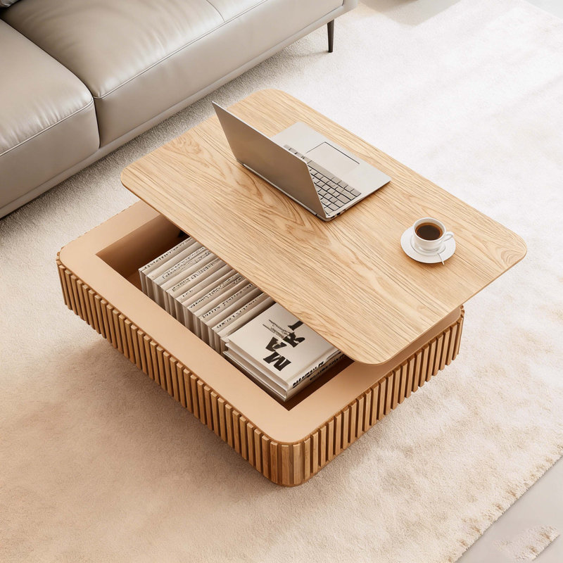 Table basse 38,6 po, Naturel