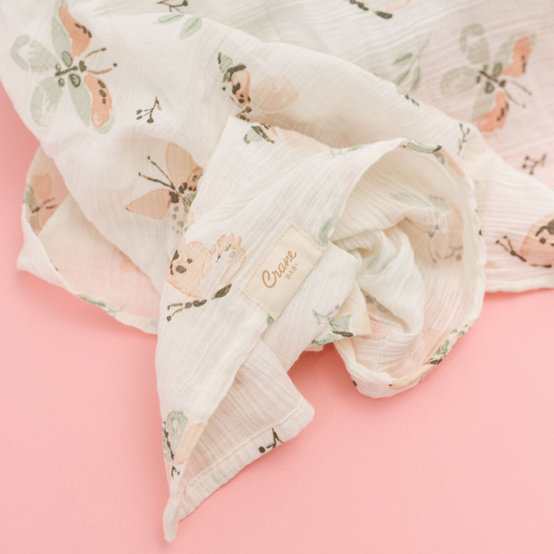 Parker 2-pc. Swaddle Set (butterfly/rainbow)