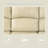 Beige Recycled Leather Loveseat Sofa