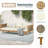 3 SEATER DAYBED WITH RATTAN ARMS-318321076