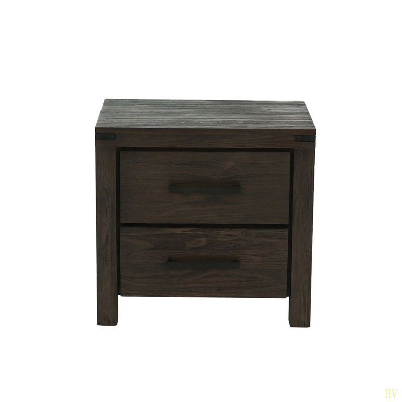 Table de chevet 2 tiroirs