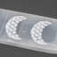 Selenite Moon Phase With Life Of Tree Engraved Charging Bar
