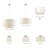 Cruce 3-Light Drum Chandelier-1638324290