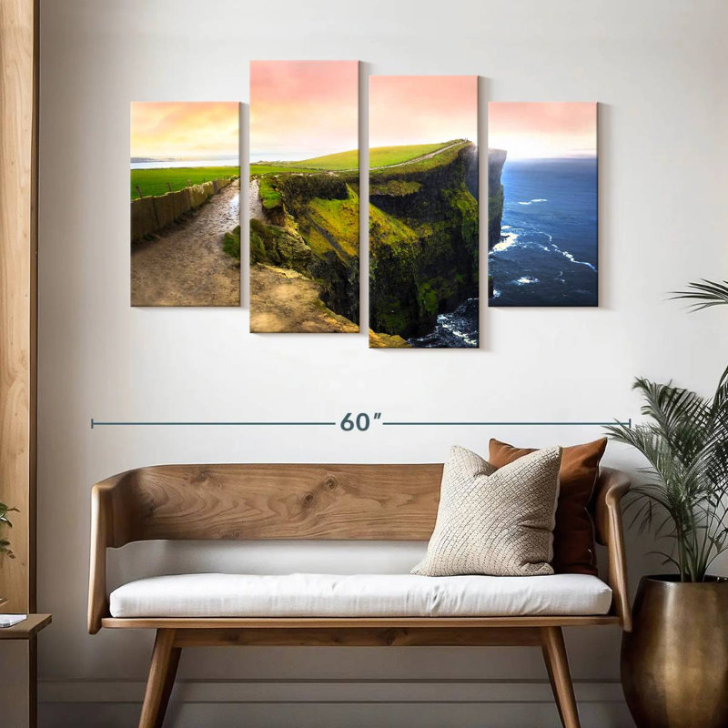 Nicci Twilight Cliffs, 32" H x 52" W