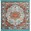 Tapis contemporain Mulvihill couleur bord de mer-2020842946