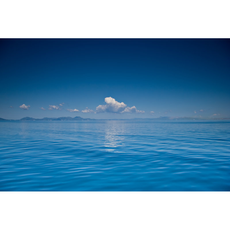 Open Sea by Ljupco - Wrapped Canvas Photograph, 81cm H x 122cm W x 3.8cm D