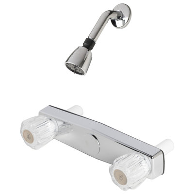 RV/Mobile Home Shower Faucet with Rough in-Valve
