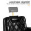 Fauteuil de barbier réglable en hauteur Mercer41