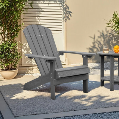 Plastic Patio Adirondack Chair