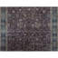 Hand-Knotted High-Quality Red and Blue Area Rug