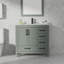 Ensemble de meuble-lavabo simple 36 po avec comptoir Sharee, robinet économiseur d'eau Sharee-985007229